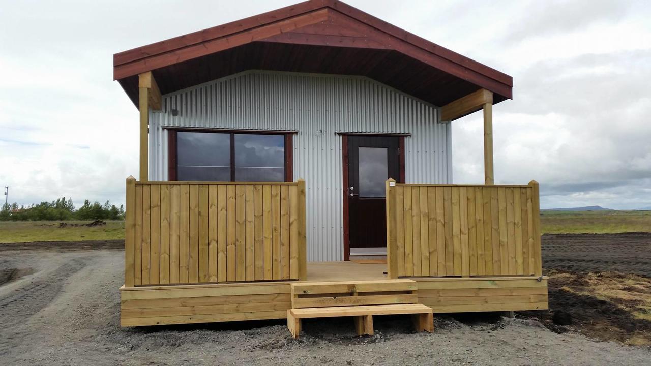 Hekla Cabin 3 Volcano And Glacier View Hella Exterior photo